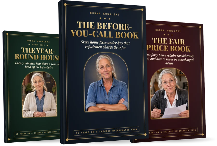 The Before-You-Call Book, The Fair Price Book and The Year-Round House